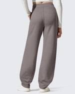 G4Free - EverGoing Fleece Lined Loose Warm Narrow Legs Pants -GF25J684AF-XS