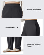G4Free - EverGoing Fleece Lined Loose Warm Narrow Legs Pants -GF25J684AF-XS
