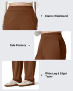 G4Free - EverGoing Fleece Lined Loose Warm Narrow Legs Pants -GF25J684AF-XS