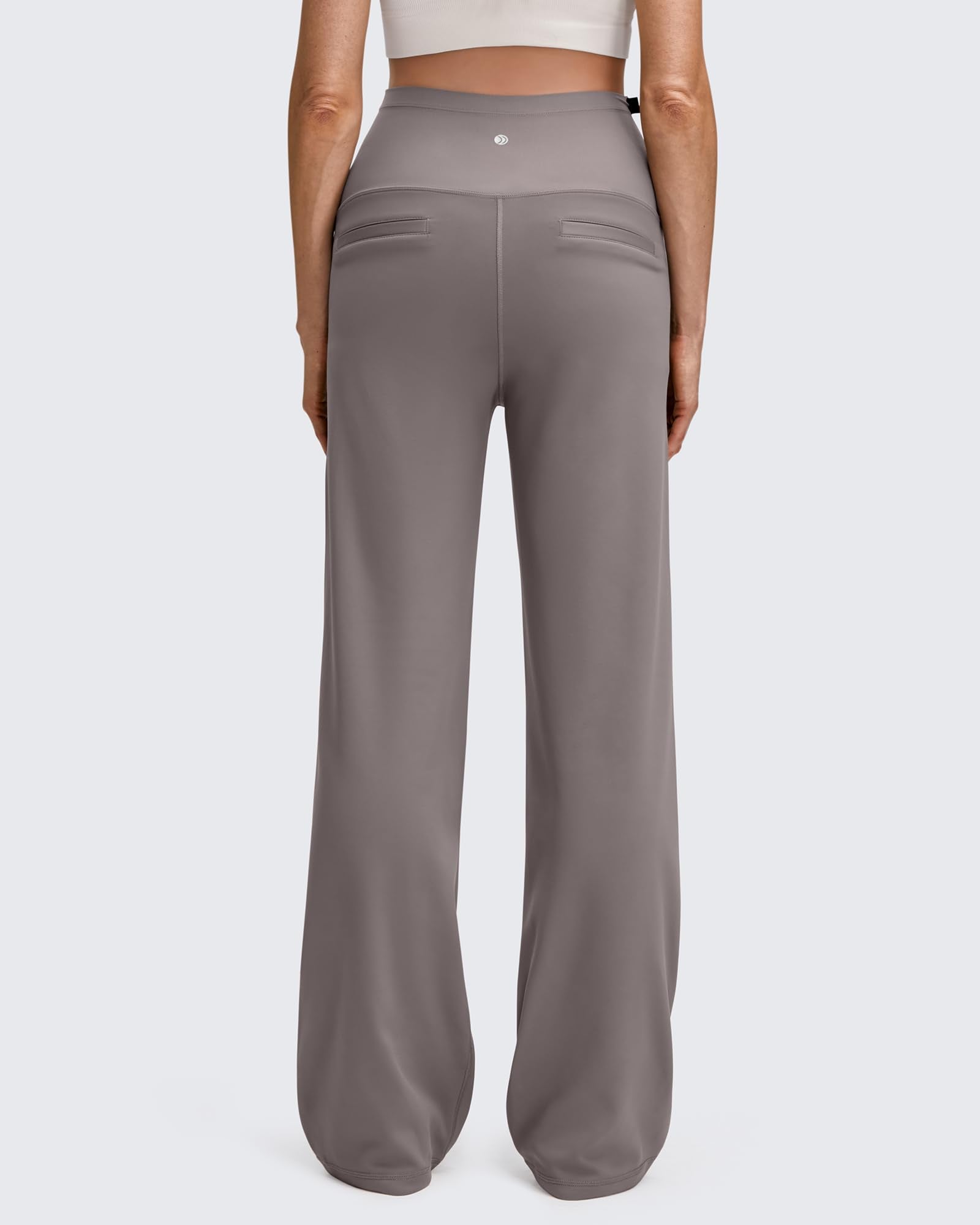 G4Free - EverGoing Fleece Lined Maternity Wide Leg Pants -GF25JY599AF-XS