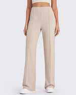 G4Free - EverGoing Front Pleats Wide Leg Pants -GF24J276AA-S