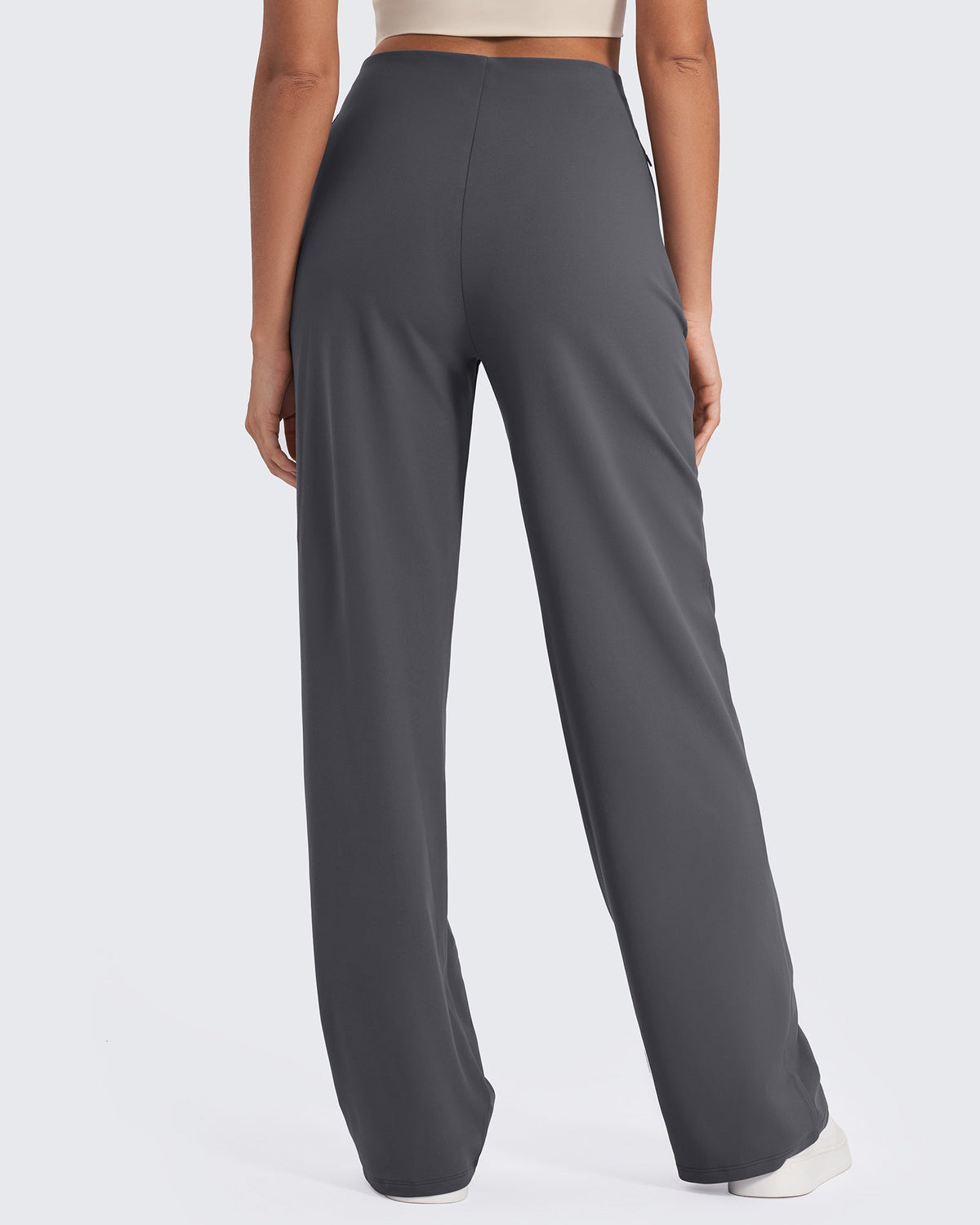 G4Free - EverGoing Front Pleats Wide Leg Pants -GF24J276AA-S