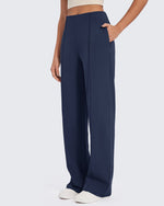 G4Free - EverGoing Front Pleats Wide Leg Pants -GF24J276AA-S