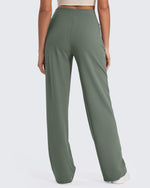 G4Free - EverGoing Front Pleats Wide Leg Pants -GF24J276AA-S