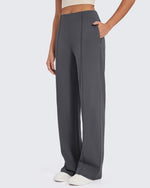 G4Free - EverGoing Front Pleats Wide Leg Pants -GF24J276AA-S