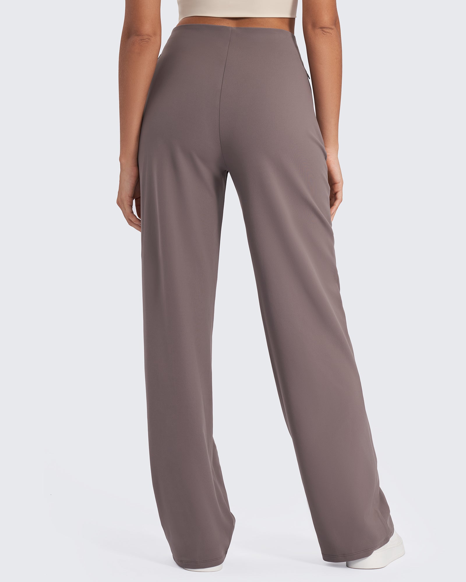 G4Free - EverGoing Front Pleats Wide Leg Pants -GF24J276AA-S