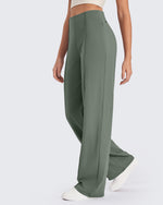 G4Free - EverGoing Front Pleats Wide Leg Pants -GF24J276AA-S