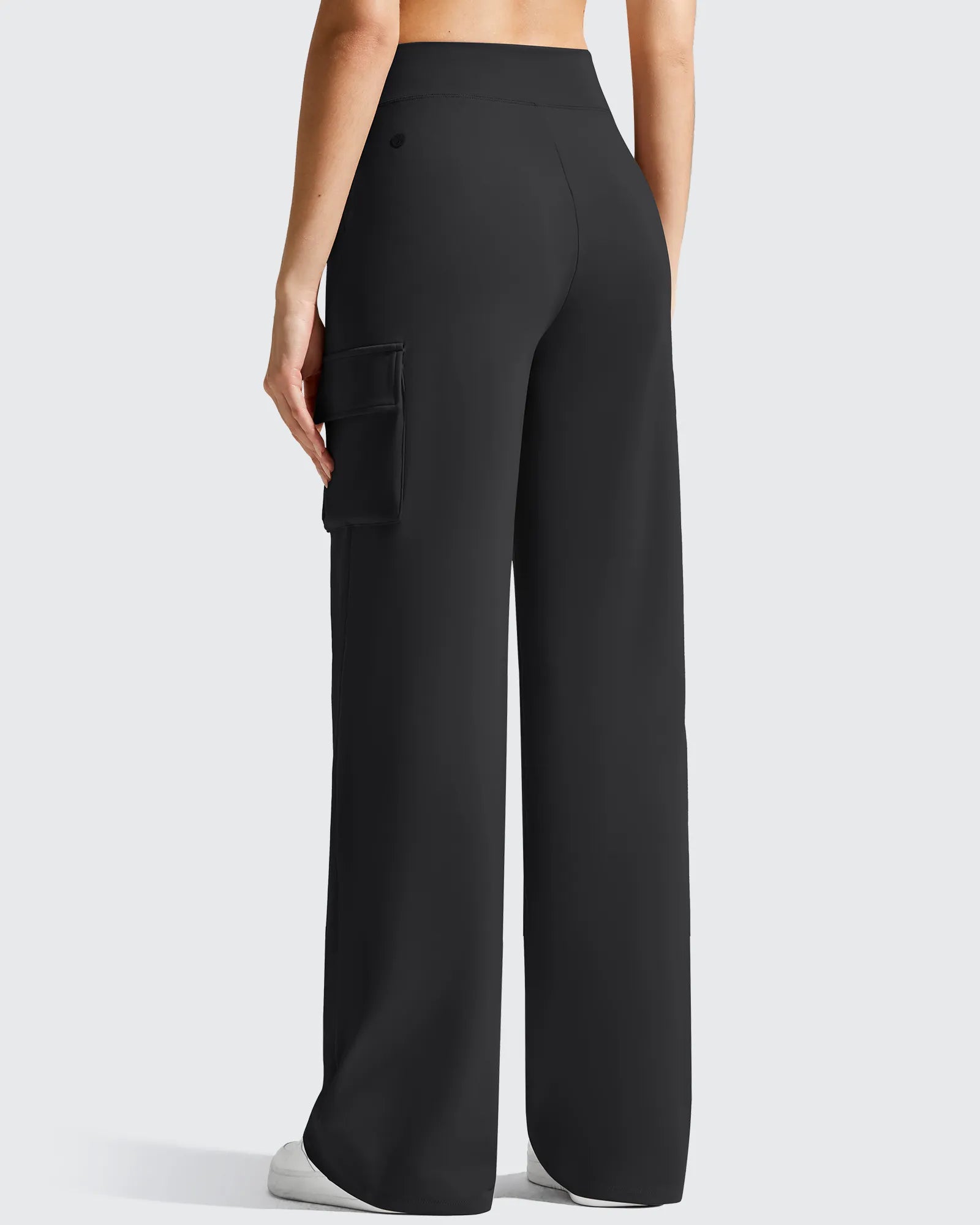 G4Free - EverGoing High-Waist 4 Pockets Wide Leg Cargo Pants -GF26J798A001A-S