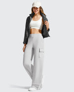 G4Free - EverGoing High-Waist 4 Pockets Wide Leg Cargo Pants -GF26J798A001A-S