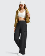 G4Free - EverGoing High-Waist 4 Pockets Wide Leg Cargo Pants -GF26J798A001A-S