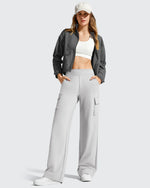 G4Free - EverGoing High-Waist 4 Pockets Wide Leg Cargo Pants -GF26J798A001A-S