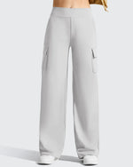 G4Free - EverGoing High-Waist 4 Pockets Wide Leg Cargo Pants -GF26J798A001A-S