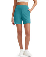 G4Free - EverGoing High-Waist Burmuda Athletic Shorts 5'' -GF25E342AF-XS