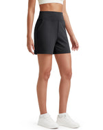 G4Free - EverGoing High-Waist Burmuda Athletic Shorts 5'' -GF25E342AF-XS