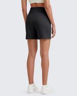 G4Free - EverGoing High-Waist Burmuda Athletic Shorts 5'' -GF25E342AF-XS