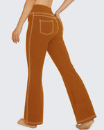 G4Free - EverGoing High Waist Flare Work Pants 4 Pockets -GF23A168AA-S