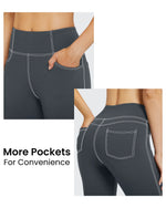 G4Free - EverGoing High Waist Flare Work Pants 4 Pockets -GF23A168AA-S