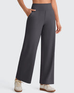 G4Free - EverGoing High Waist Stretch Dressy Cropped Pants Petite -GF25J463BF-XS