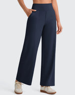 G4Free - EverGoing High Waist Stretch Dressy Cropped Pants Petite -GF25J463BF-XS