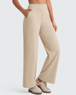 G4Free - EverGoing High Waist Stretch Dressy Cropped Pants Petite -GF25J463BF-XS