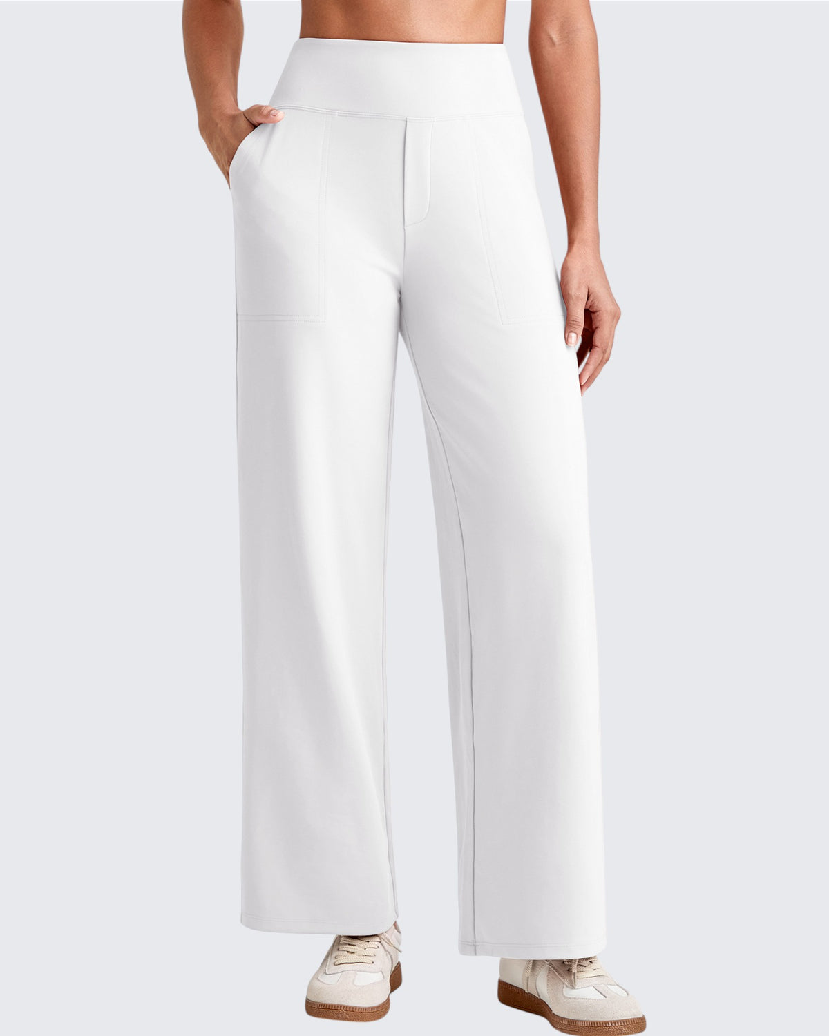G4Free - EverGoing High Waist Stretch Dressy Cropped Pants Regular -GF25J468GF-XS