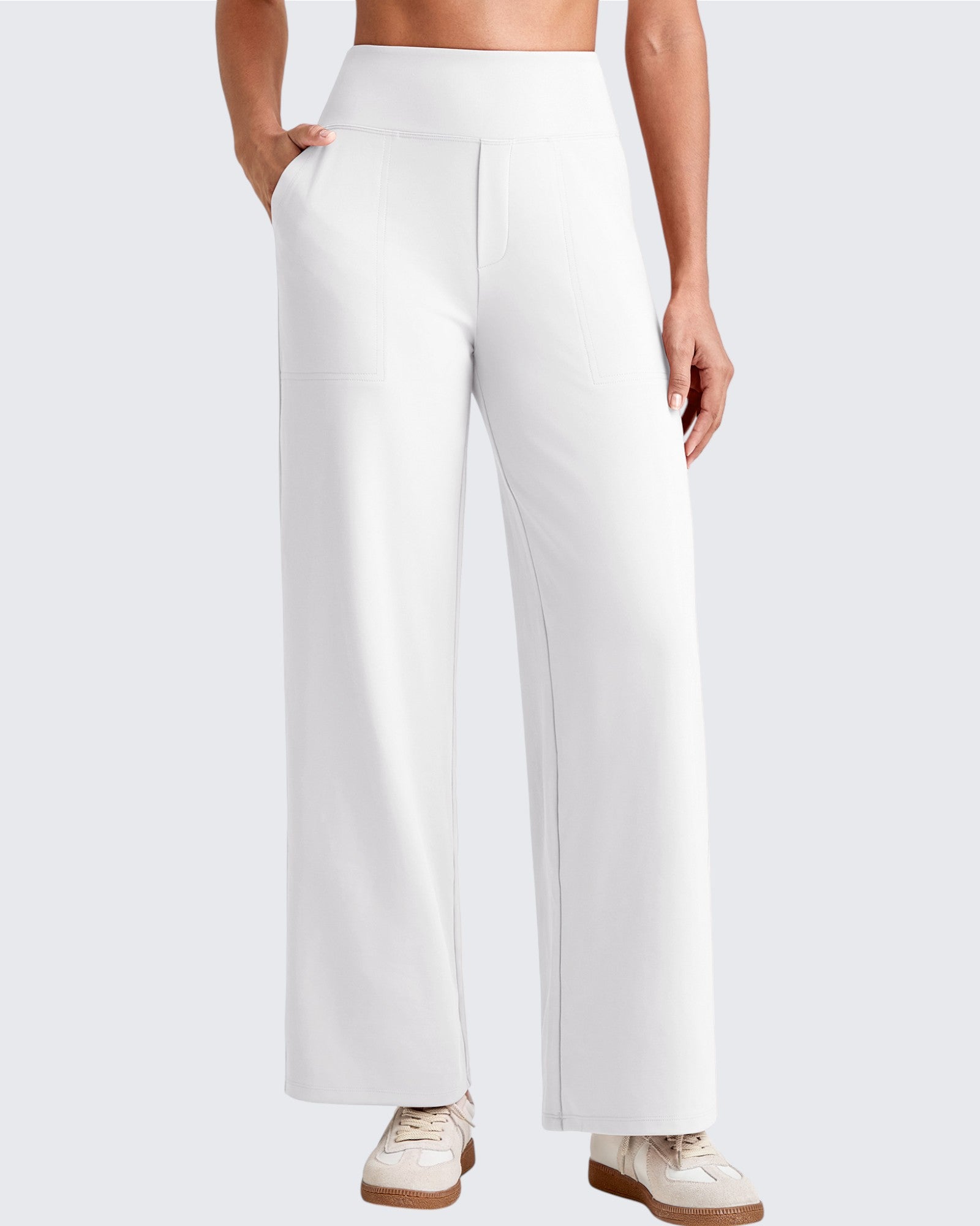 G4Free - EverGoing High Waist Stretch Dressy Cropped Pants Regular -GF25J468GF-XS