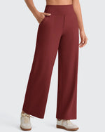 G4Free - EverGoing High Waist Stretch Dressy Cropped Pants Regular -GF25J468HF-XS