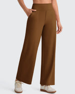 G4Free - EverGoing High Waist Stretch Dressy Cropped Pants Regular -GF25J468HF-XS