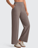G4Free - EverGoing High Waist Stretch Dressy Cropped Pants Tall -GF25J469AF-XS