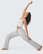 G4Free - EverGoing Loose Fleece Lined Drawstring Casual Pants -GF23J163CA-S