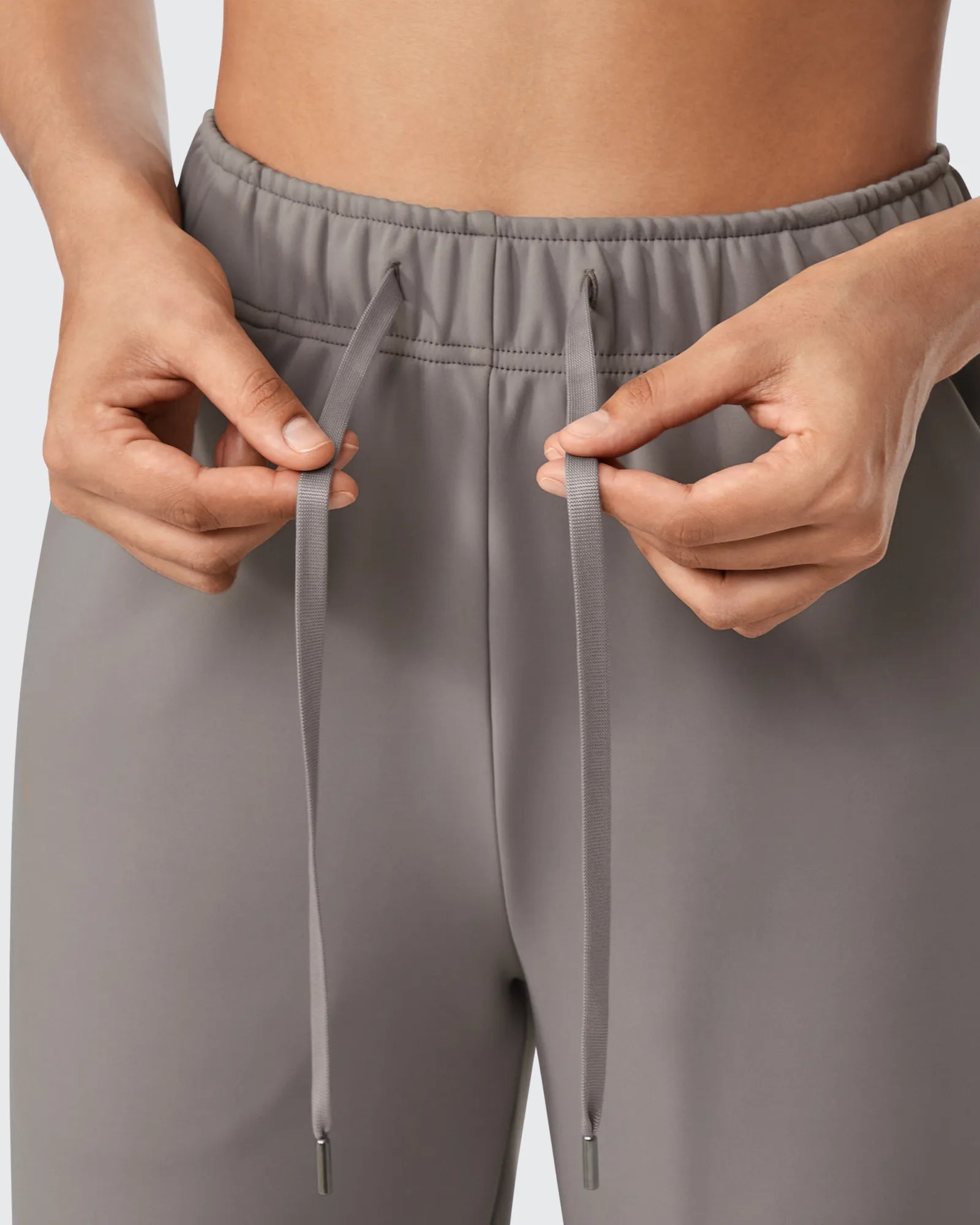 G4Free - EverGoing Loose Fleece Lined Drawstring Casual Pants -GF23J163CA-S