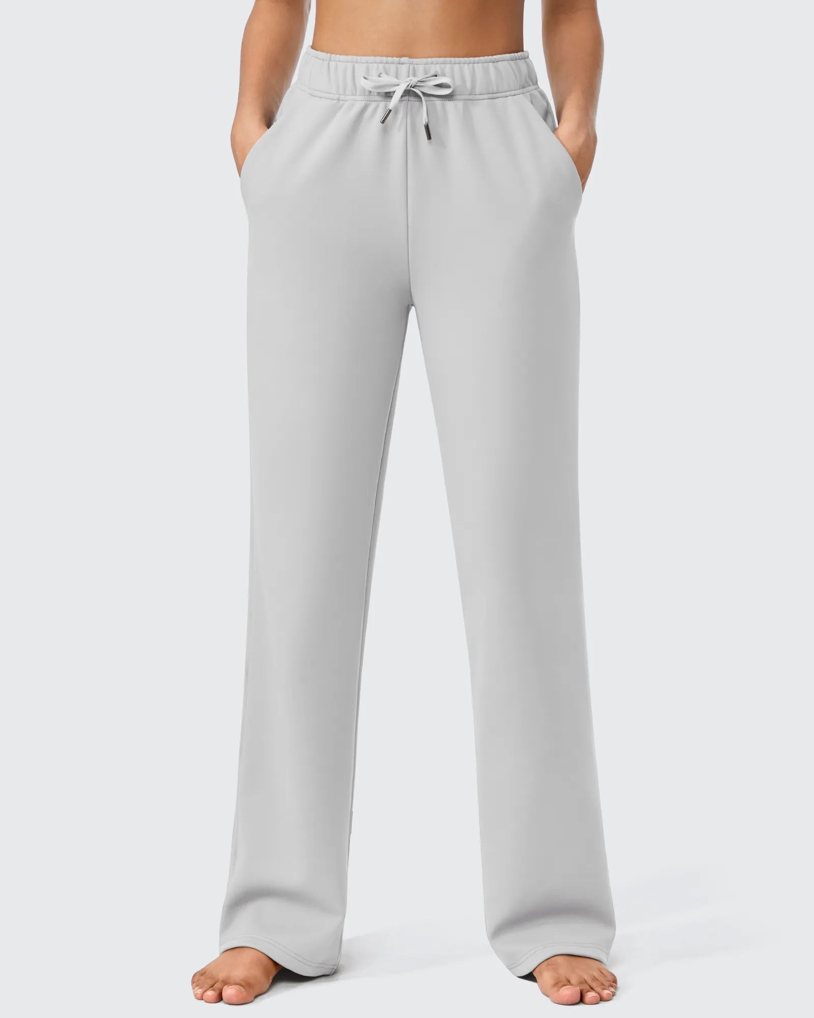 G4Free - EverGoing Loose Fleece Lined Drawstring Casual Pants -GF23J163CA-S