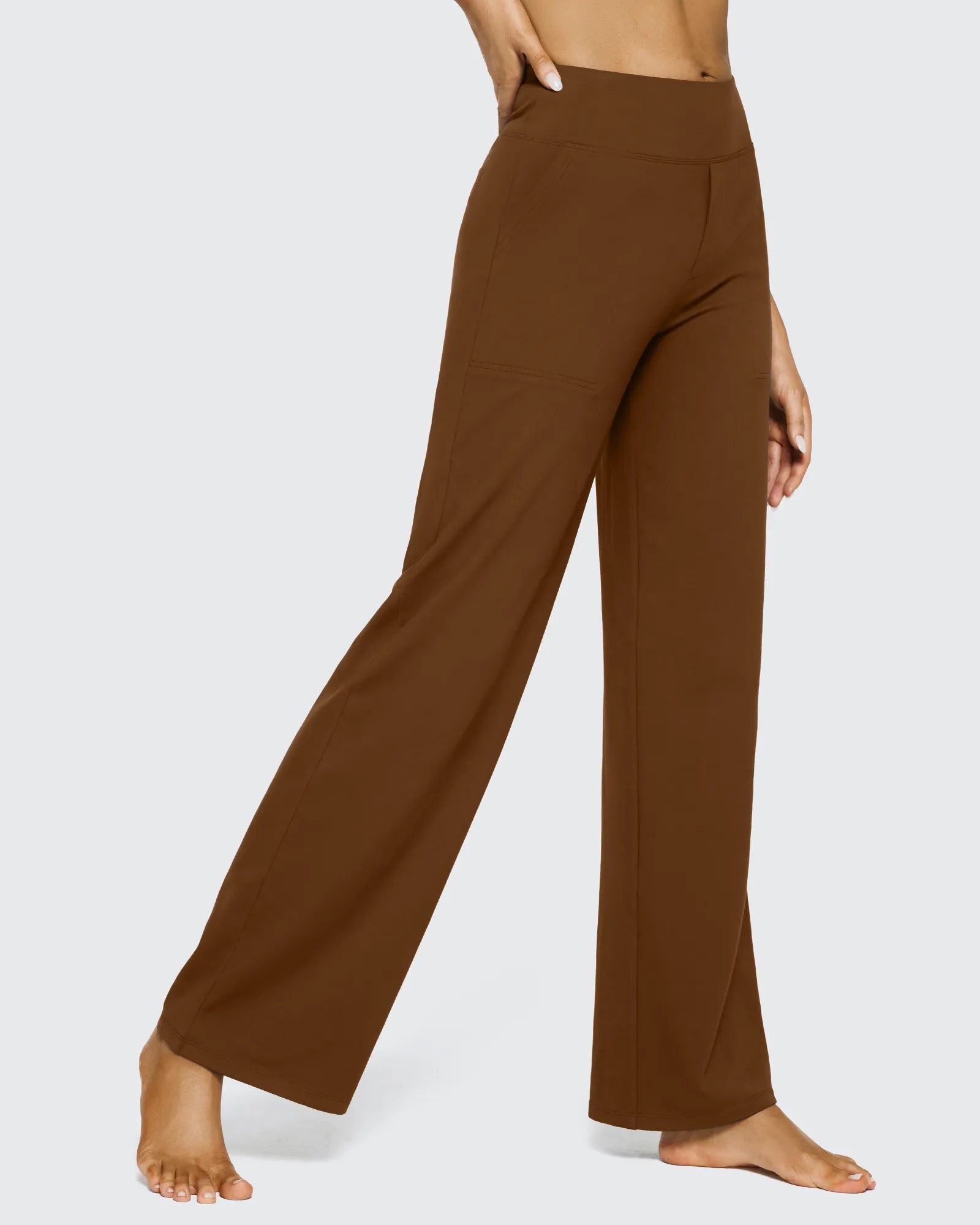 G4Free - EverGoing Loose High-Waist Business Casual Pants 33'' -GF23J184AF-XS