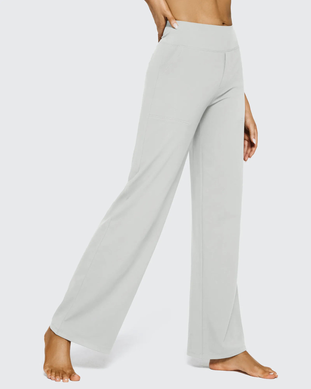 G4Free - EverGoing Loose High-Waist Business Casual Pants 33'' -GF23J184AF-XS
