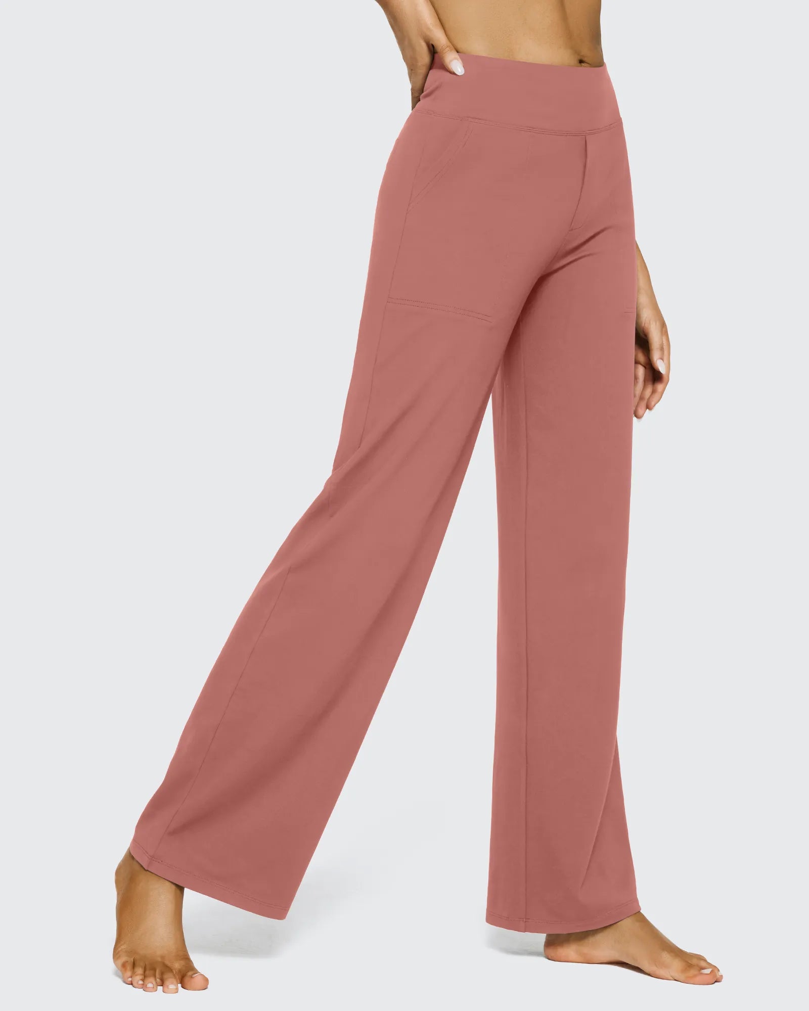 G4Free - EverGoing Loose High-Waist Business Casual Pants 33'' -GF23J184AF-XS