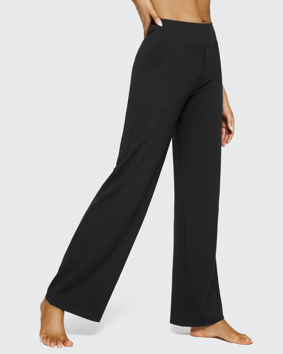 G4Free - EverGoing Loose High-Waist Business Casual Pants 33'' -GF23J184AF-XS