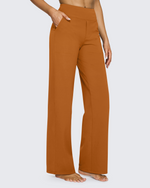 G4Free - EverGoing Loose High-Waist Business Casual Pants 33'' -GF23J184AF-XS