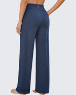 G4Free - EverGoing Loose High-Waist Business Casual Pants 35'' -GF25J474DA-S