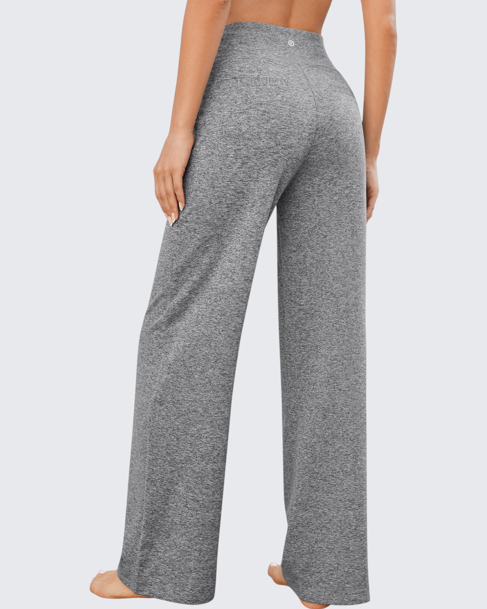 G4Free - EverGoing Loose High-Waist Business Casual Pants 35'' -GF25J474DA-S