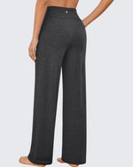 G4Free - EverGoing Loose High-Waist Business Casual Pants 35'' -GF25J474DA-S