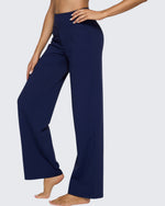 G4Free - EverGoing Loose High-Waist Business Casual Pants 35'' -GF25J474DA-S