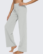 G4Free - EverGoing Loose High-Waist Business Casual Pants 35'' -GF25J474DA-S