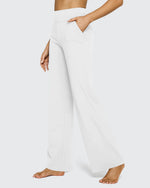 G4Free - EverGoing Loose High-Waist Business Casual Pants 35'' -GF25J474DA-S