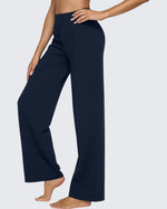 G4Free - EverGoing Loose High-Waist Business Casual Pants 35'' -GF25J474EA-S