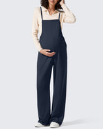 G4Free - EverGoing Maternity Adjustable Strap Wide Leg Rompers -GF25PY674AF-XS