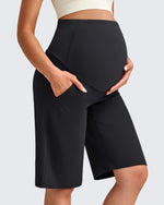 G4Free - EverGoing Maternity Athletic Bermuda Shorts 12'' -GF25EY508AA-S