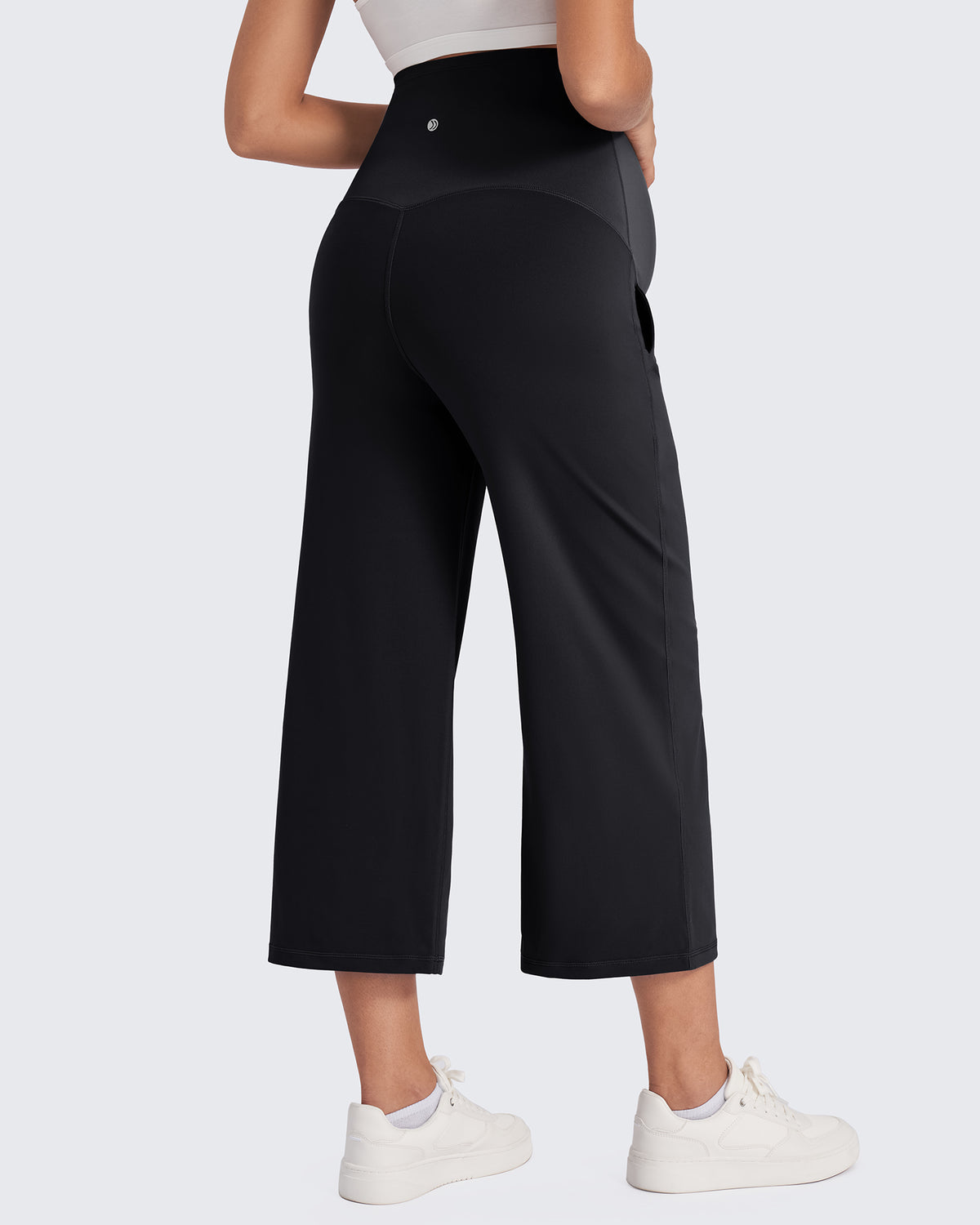 G4Free - EverGoing Maternity Capris Cropped Yoga Pants 21'' -GF25J307AA-S