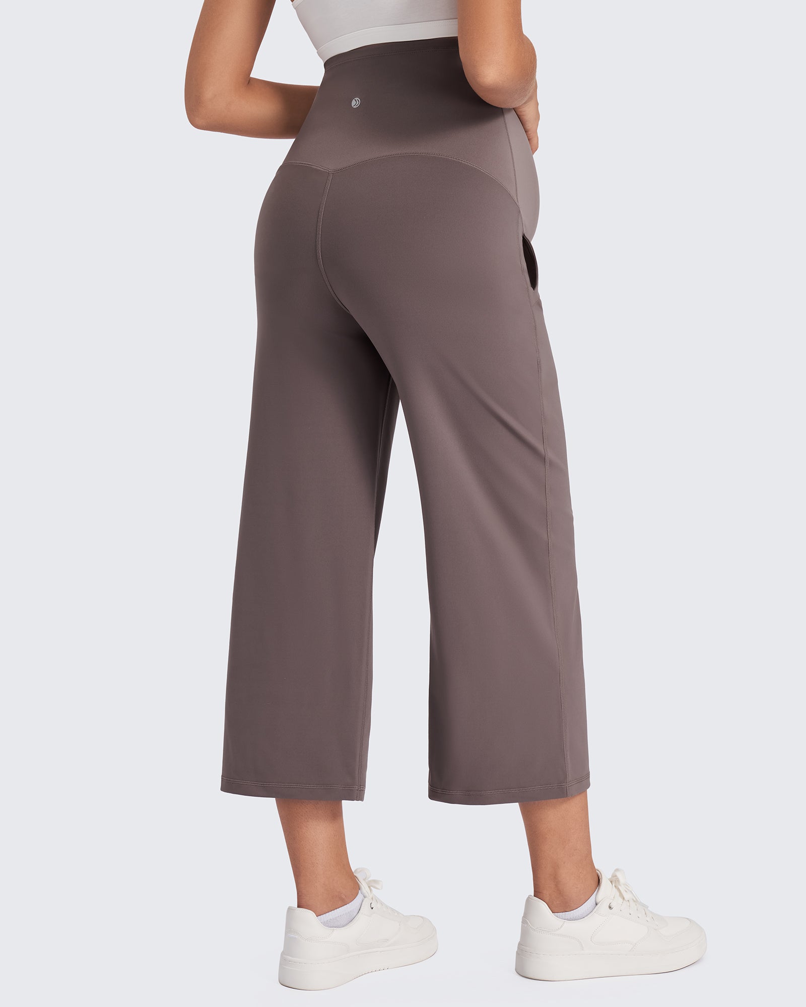 G4Free - EverGoing Maternity Capris Cropped Yoga Pants 21'' -GF25J307AA-S