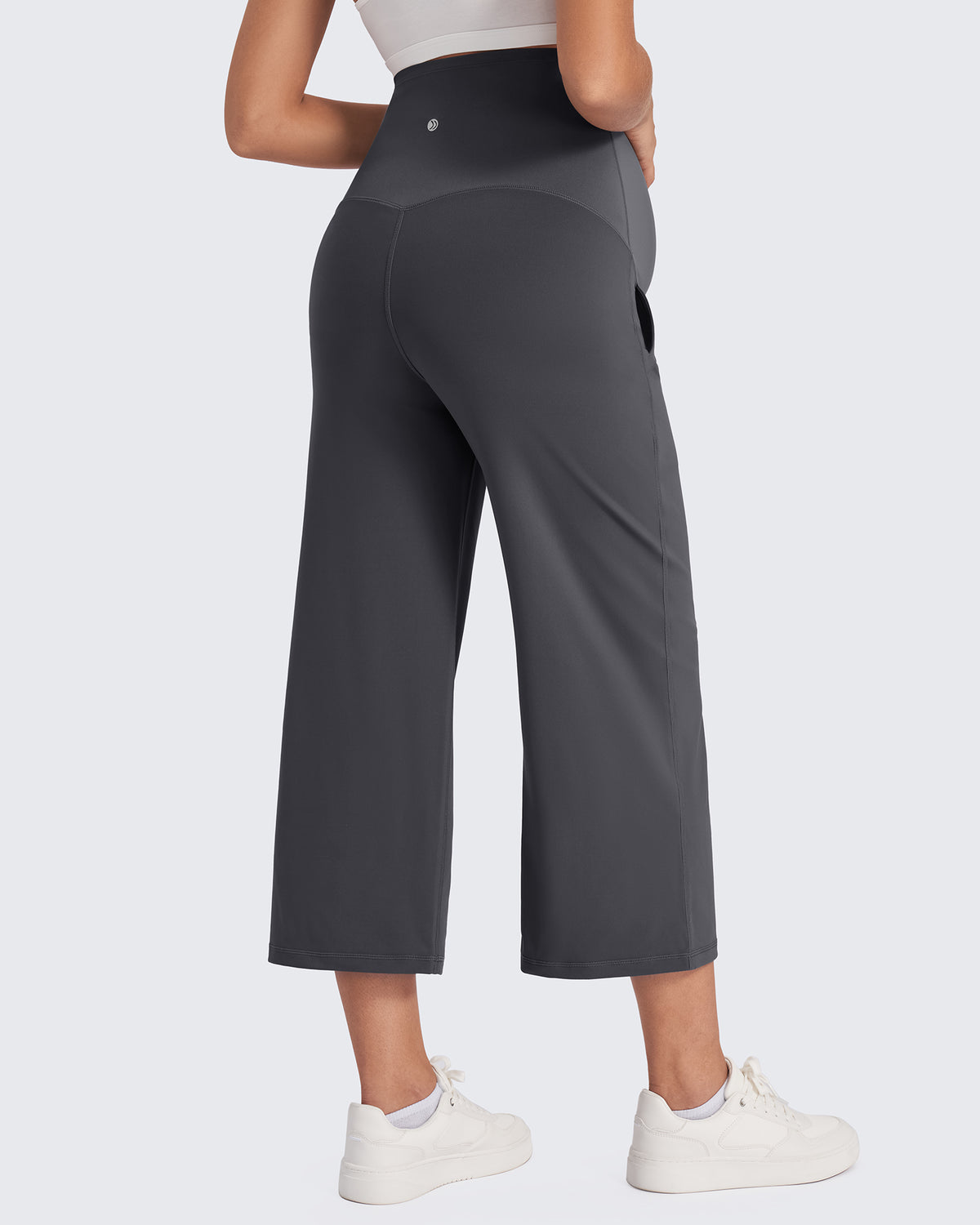 G4Free - EverGoing Maternity Capris Cropped Yoga Pants 21'' -GF25J307AA-S