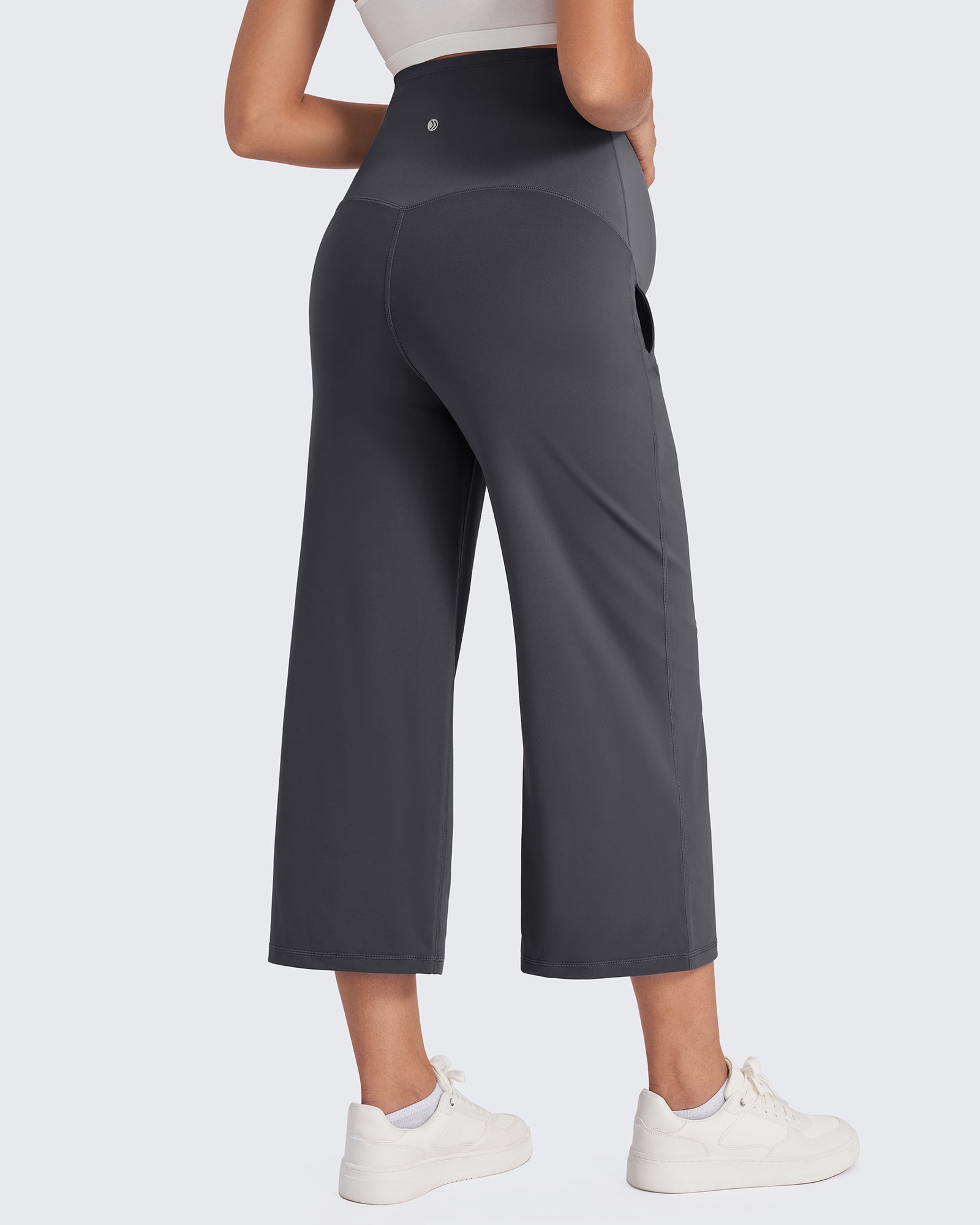 G4Free - EverGoing Maternity Capris Cropped Yoga Pants 21'' -GF25J307AA-S
